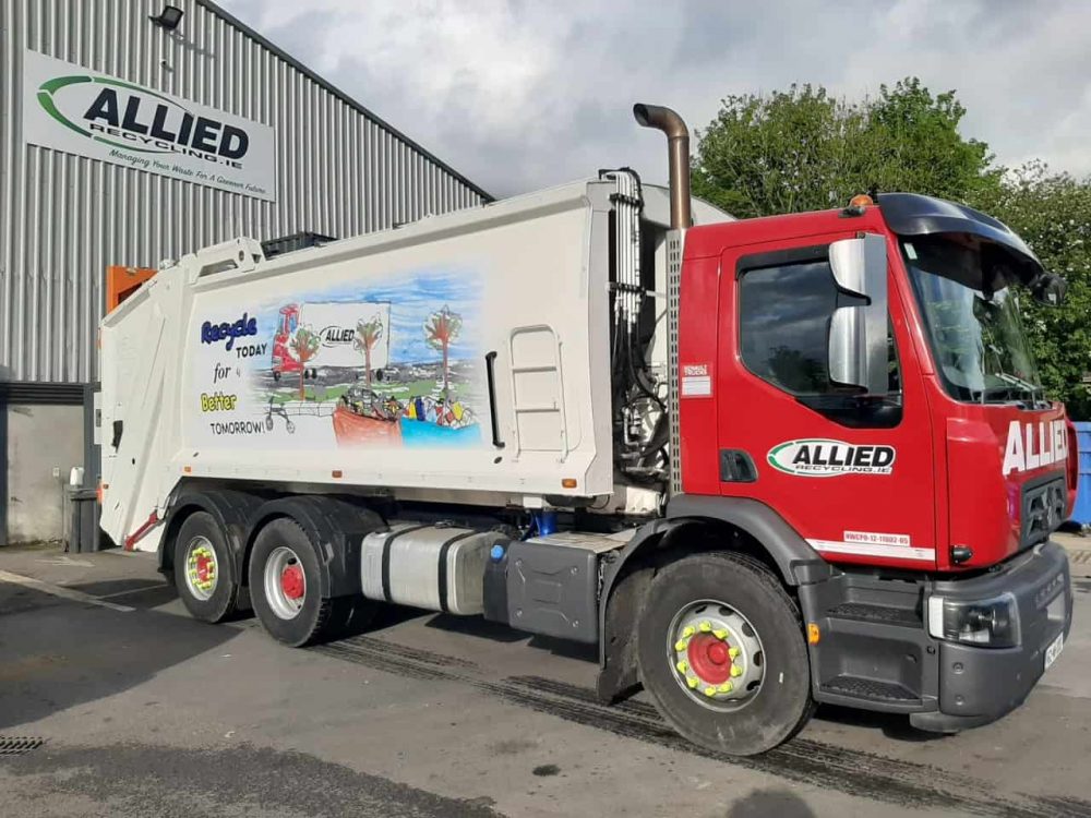 School Picture on Lorry